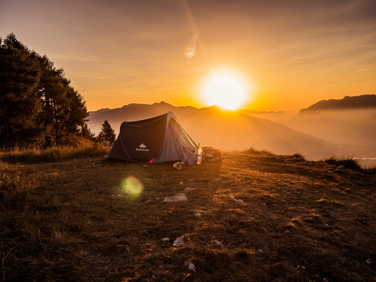 Image of camping situation
